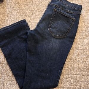 Old Navy Dark Blue Boot Cut Jeans
